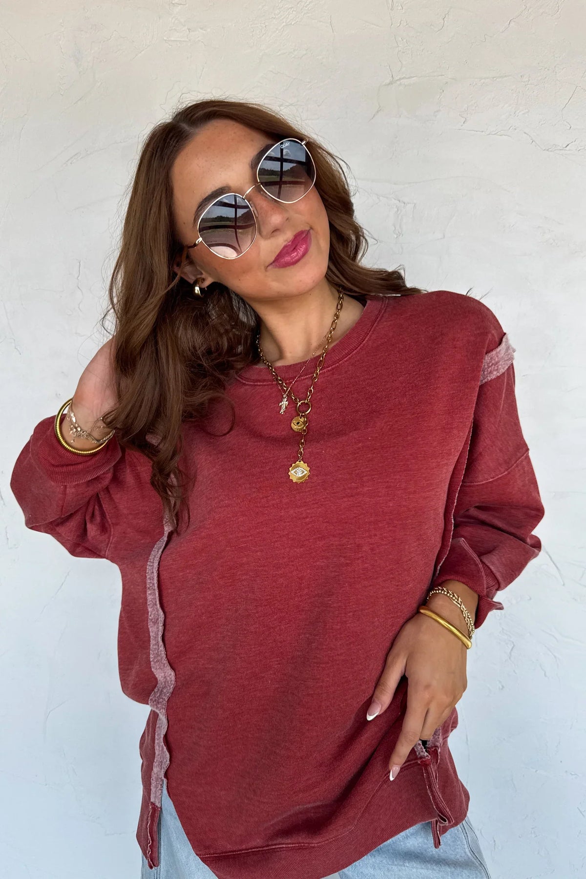 Fall Colors Classic Crew Pullover