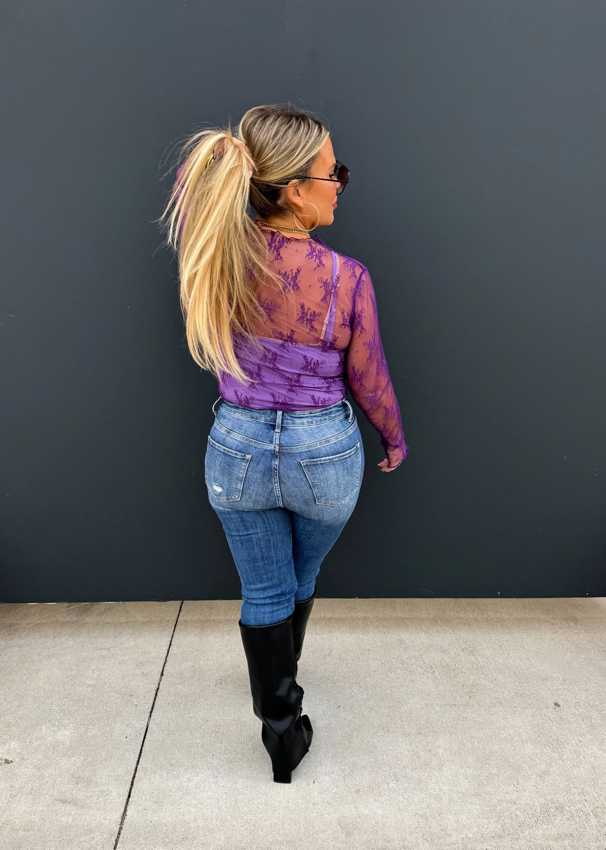 Valentine Roxy Lace Top in Five Colors
