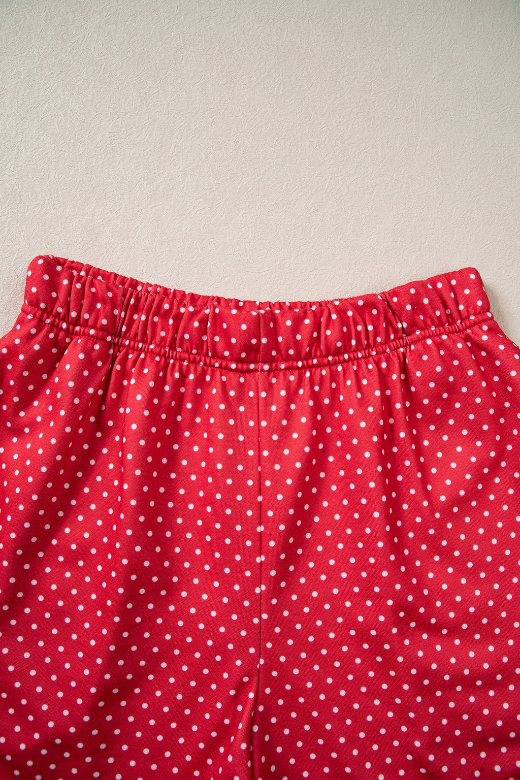 MERRY Graphic Sweatshirt and Plaid Shorts Set