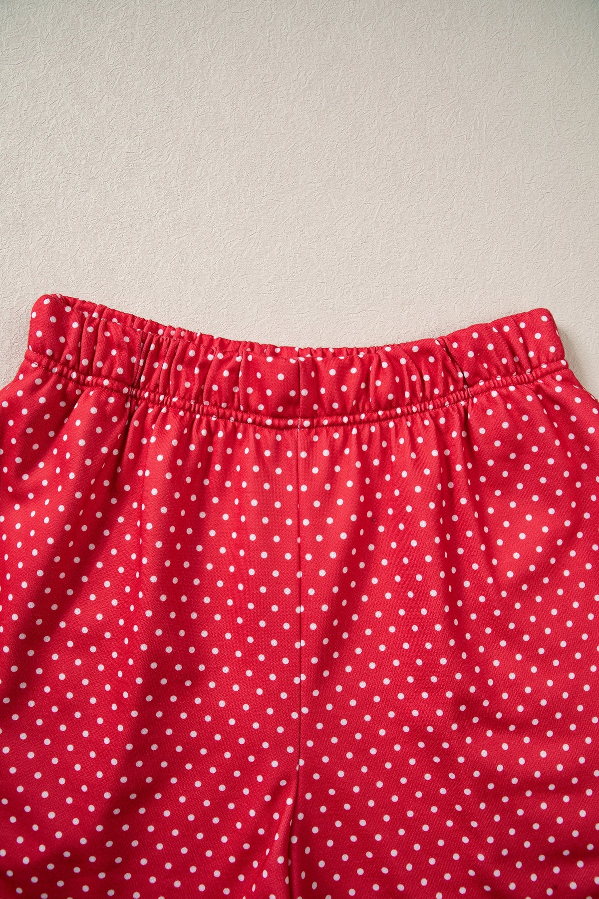 MERRY Graphic Sweatshirt and Plaid Shorts Set