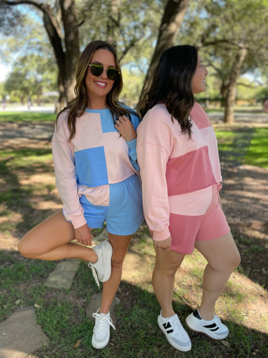 Cozy Up Colorblock Set in Two Colors