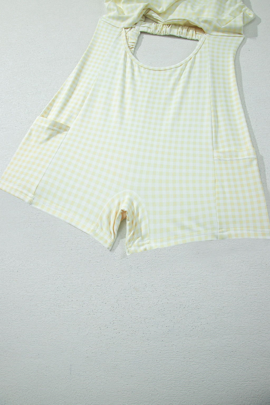 Sweet Summertime Gingham Layered Mini Dress