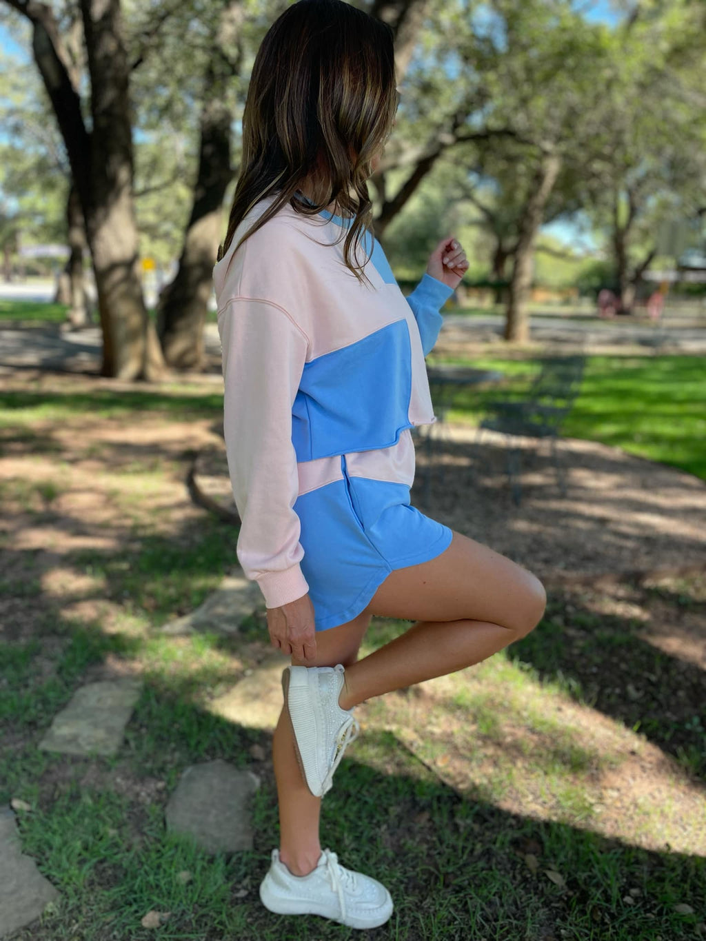 Cozy Up Colorblock Set in Two Colors