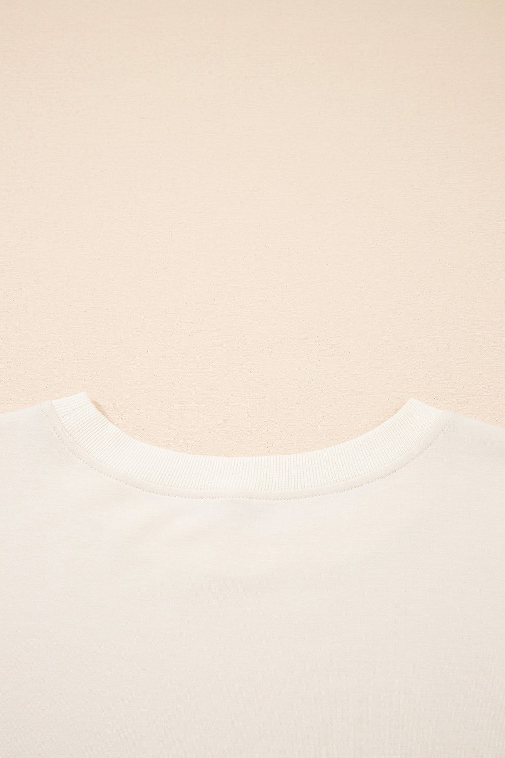 Apricot Camo Print Patchwork Sleeve Raw Hem Plus Size Sweatshirt