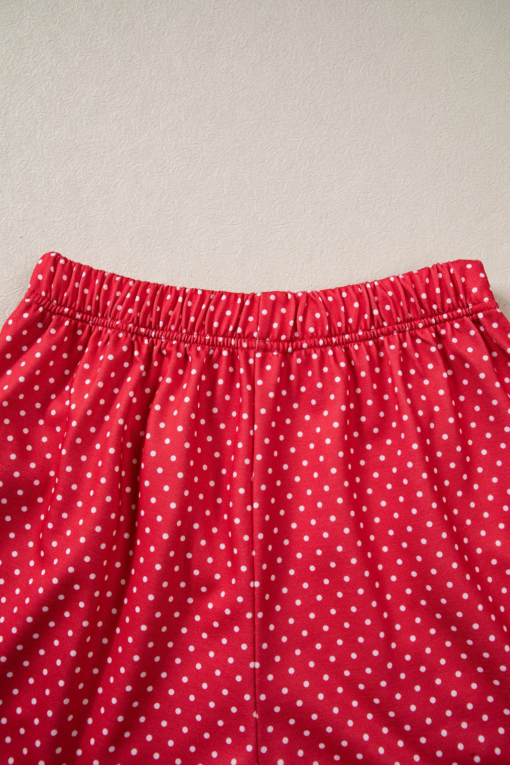 MERRY Graphic Sweatshirt and Plaid Shorts Set
