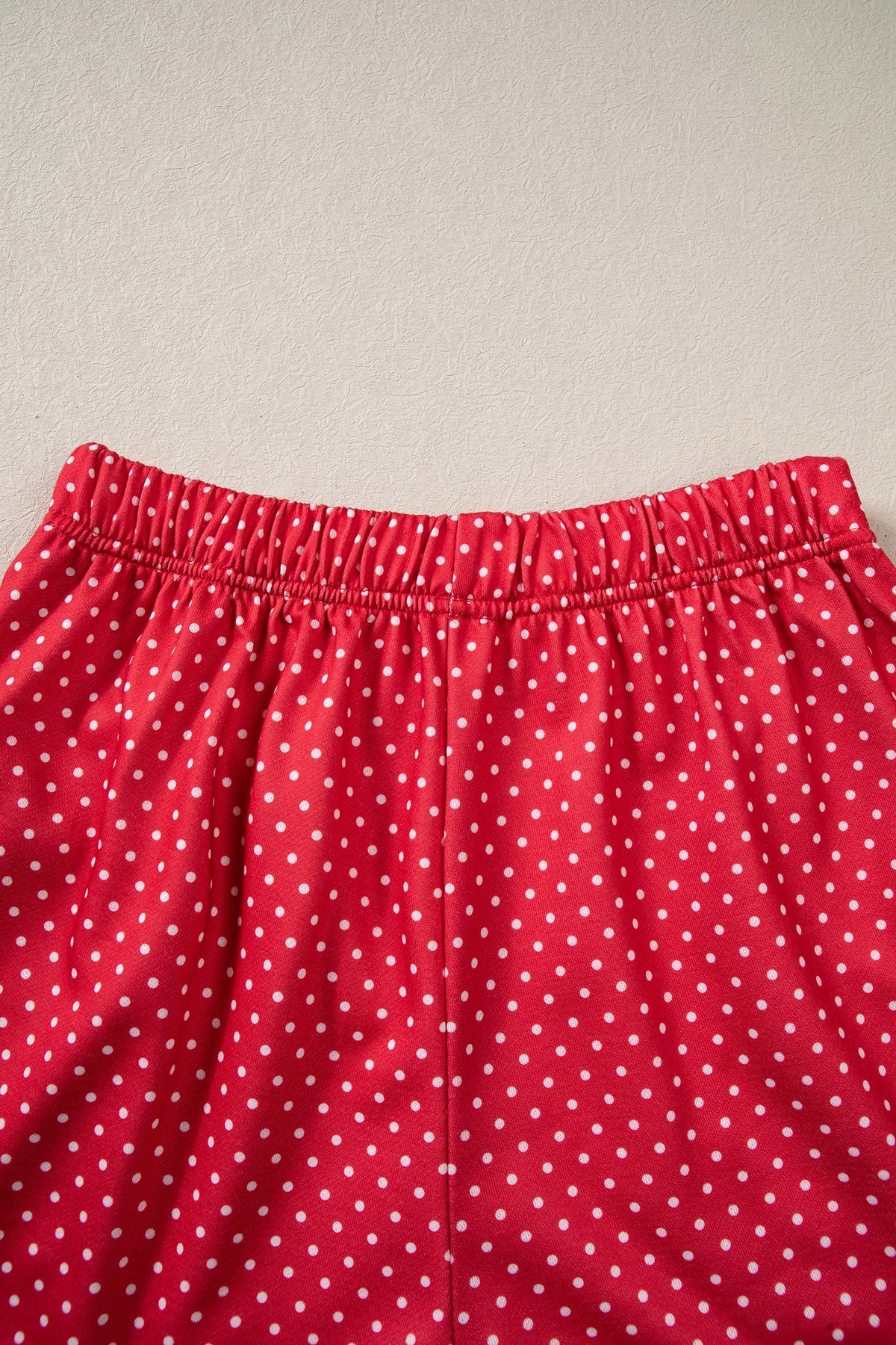 MERRY Graphic Sweatshirt and Plaid Shorts Set