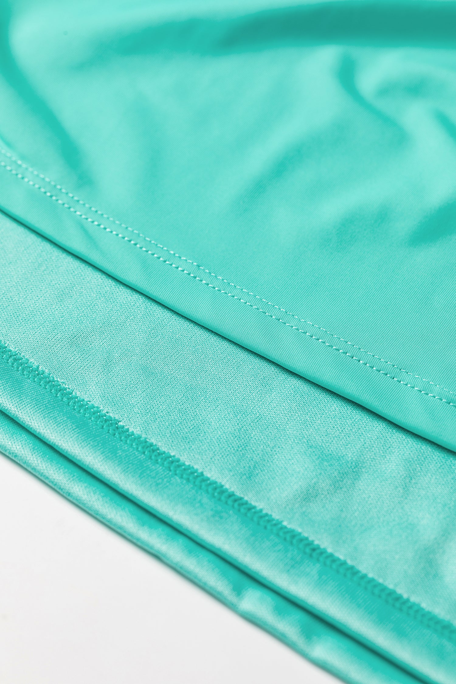 Beau Blue Solid Color Tunic Tank Dress Athletic Shorts Two Piece Set