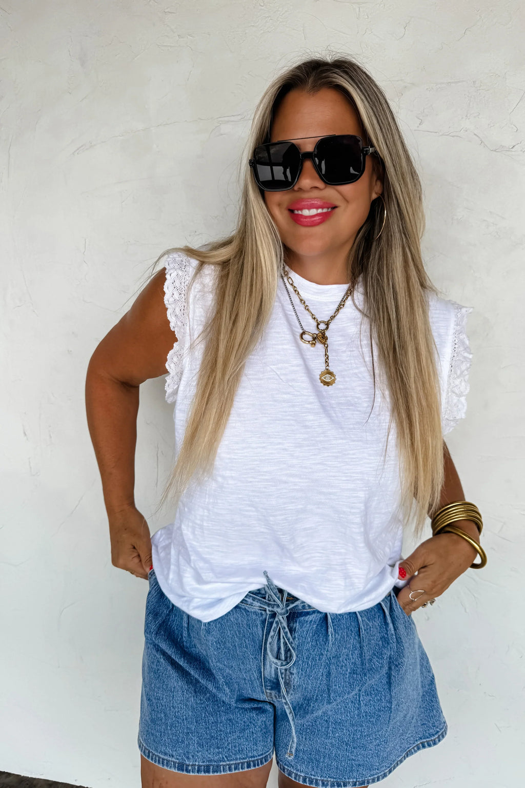 Sweet Lace Days Tee