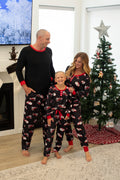 Matching Christmas Pajamas in Plaid Truck