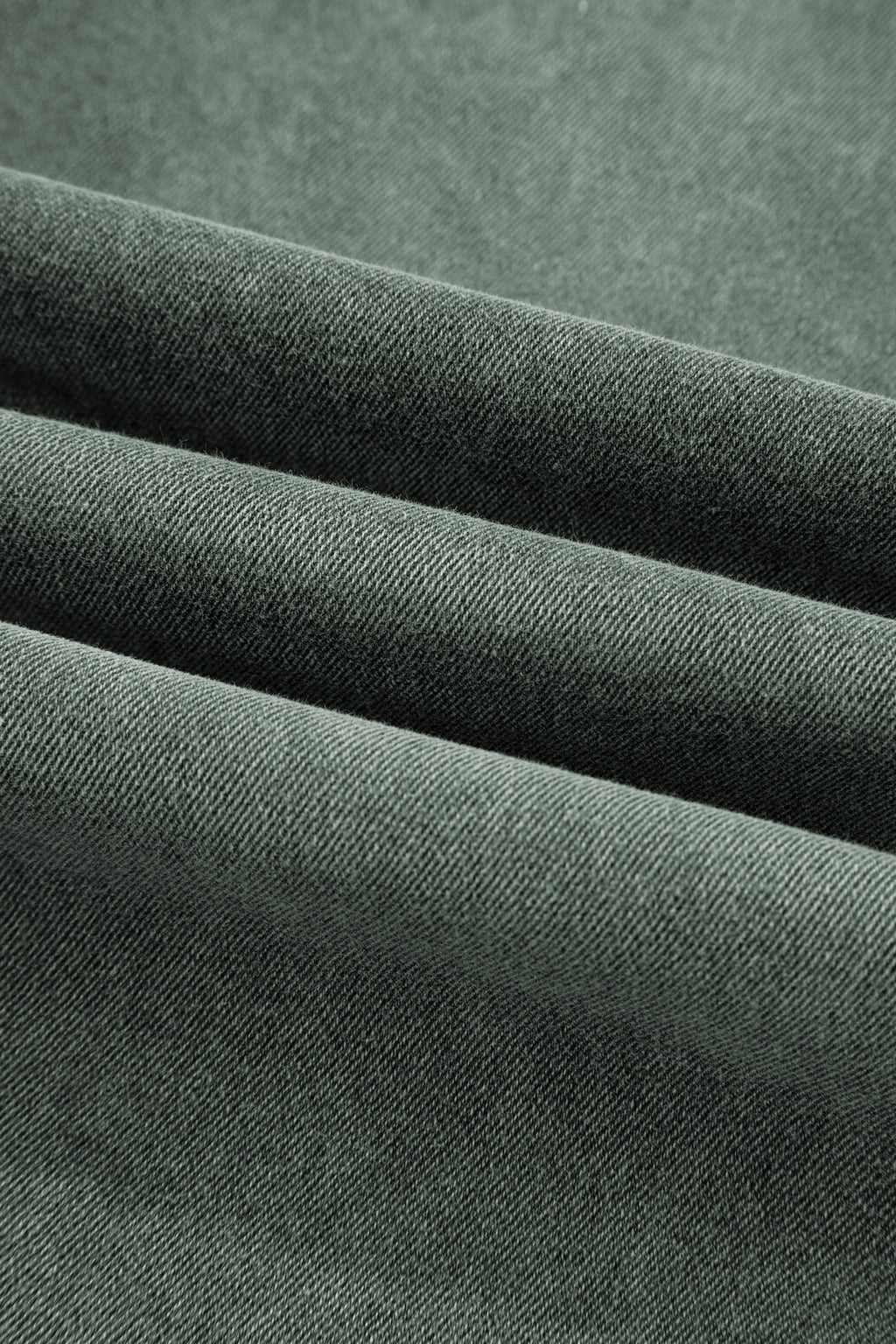 Four Leaf Clover Slight Distressed Raw Edge Wide Leg Jeans