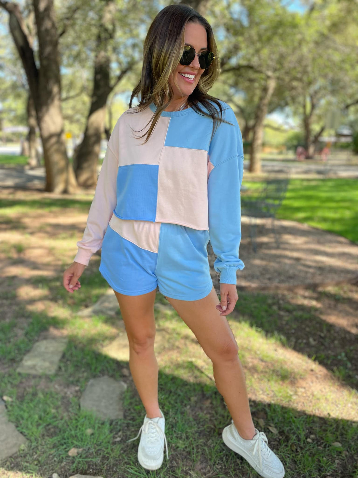 Cozy Up Colorblock Set in Two Colors