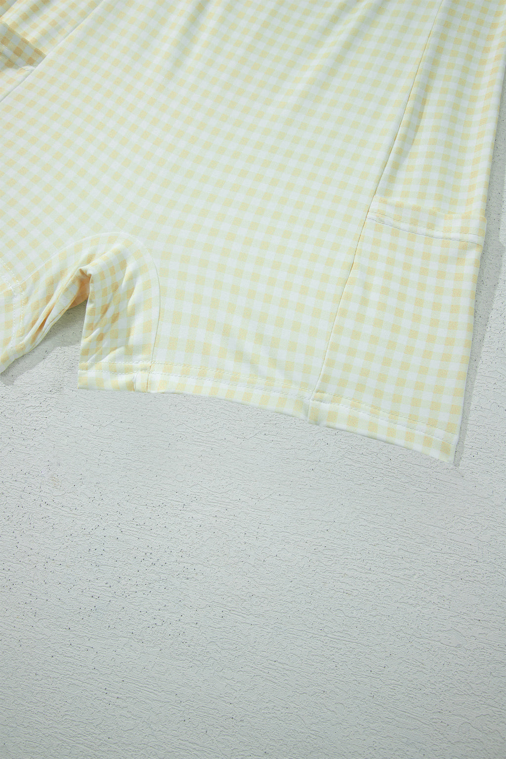 Sweet Summertime Gingham Layered Mini Dress