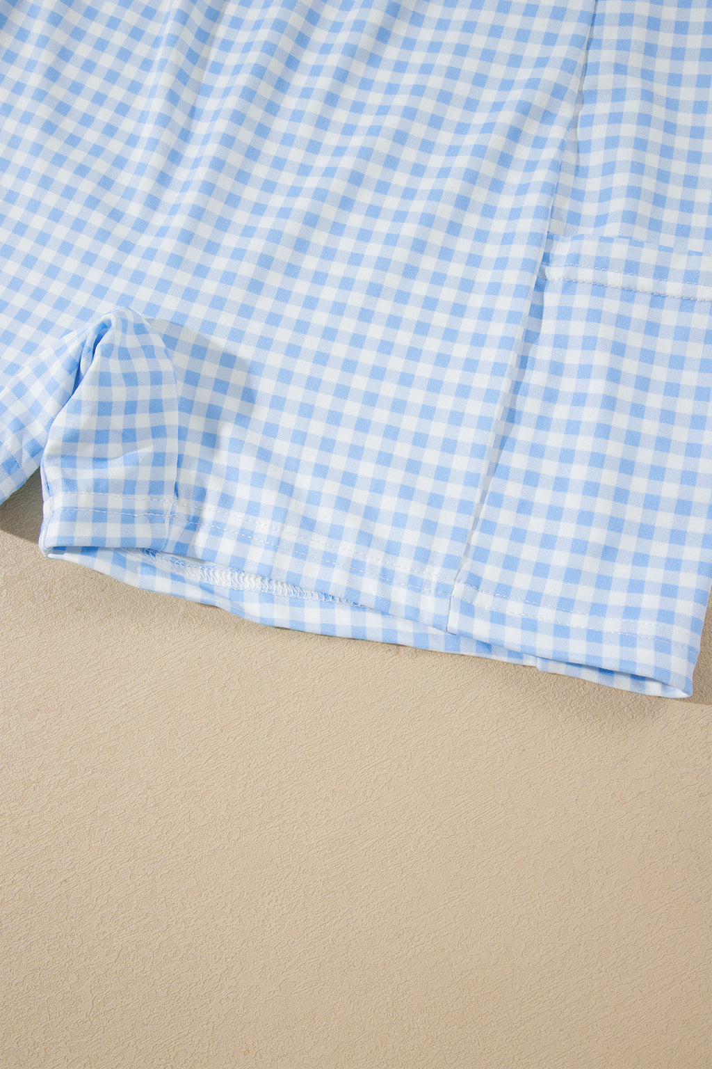 Sweet Summertime Gingham Layered Mini Dress