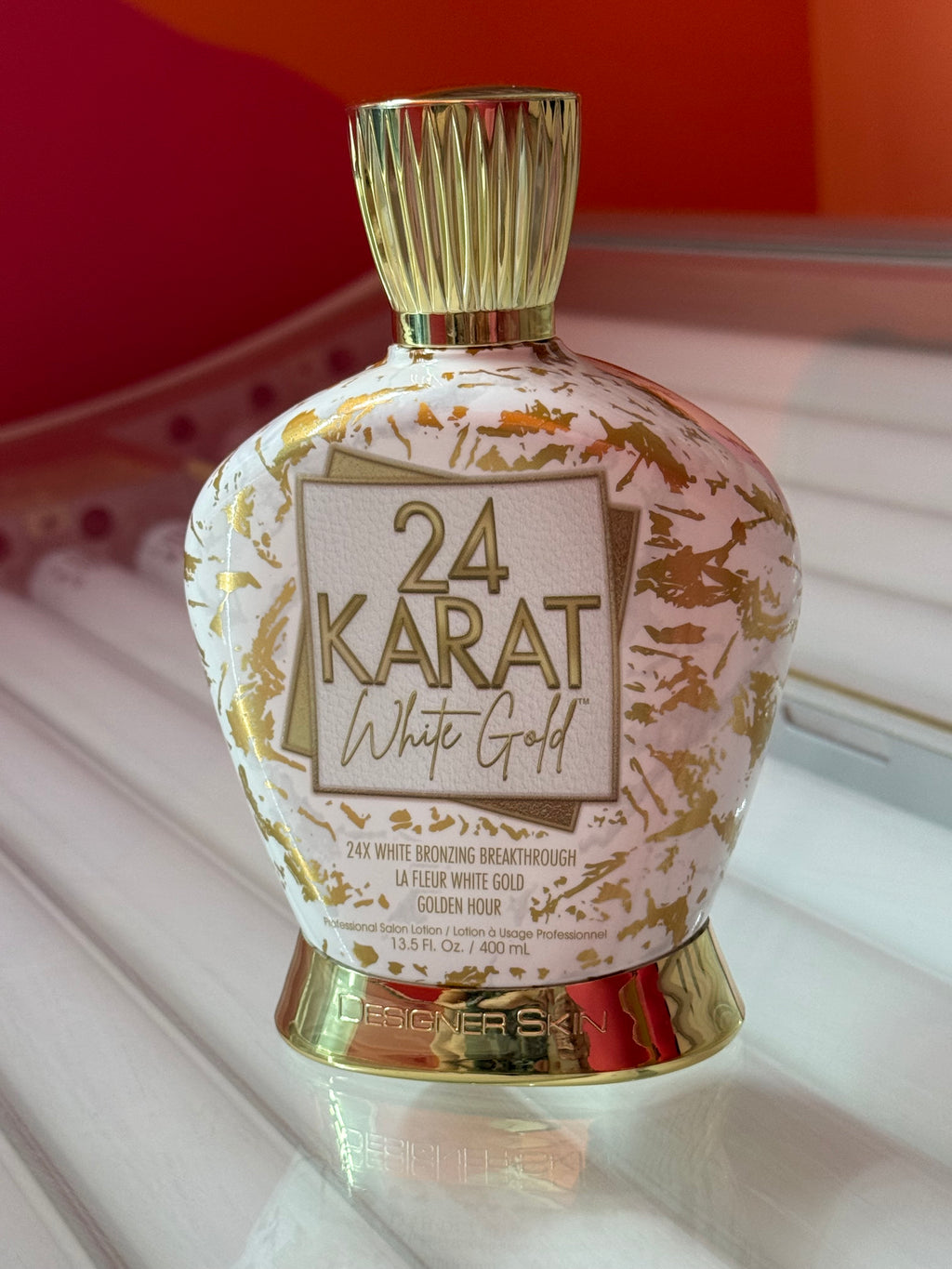 Designer Skin 24 Karat White Gold 24X White Bronzer 13.5 FL OZ