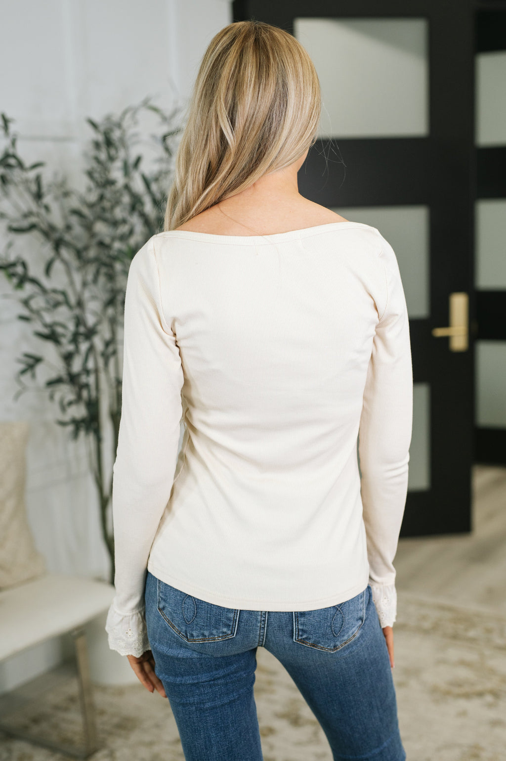 A Little Flare Long Sleeve Top