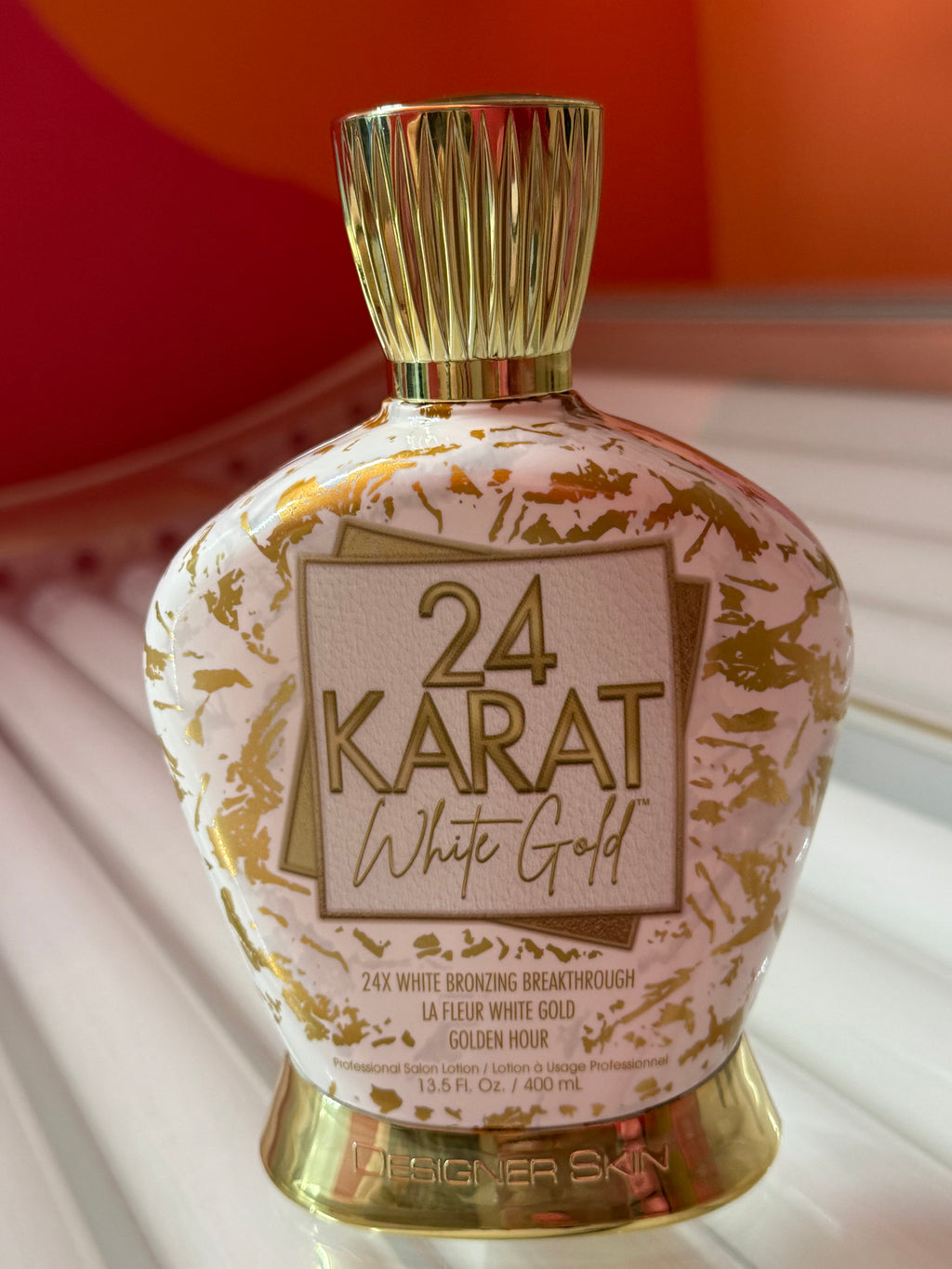 Designer Skin 24 Karat White Gold 24X White Bronzer 13.5 FL OZ