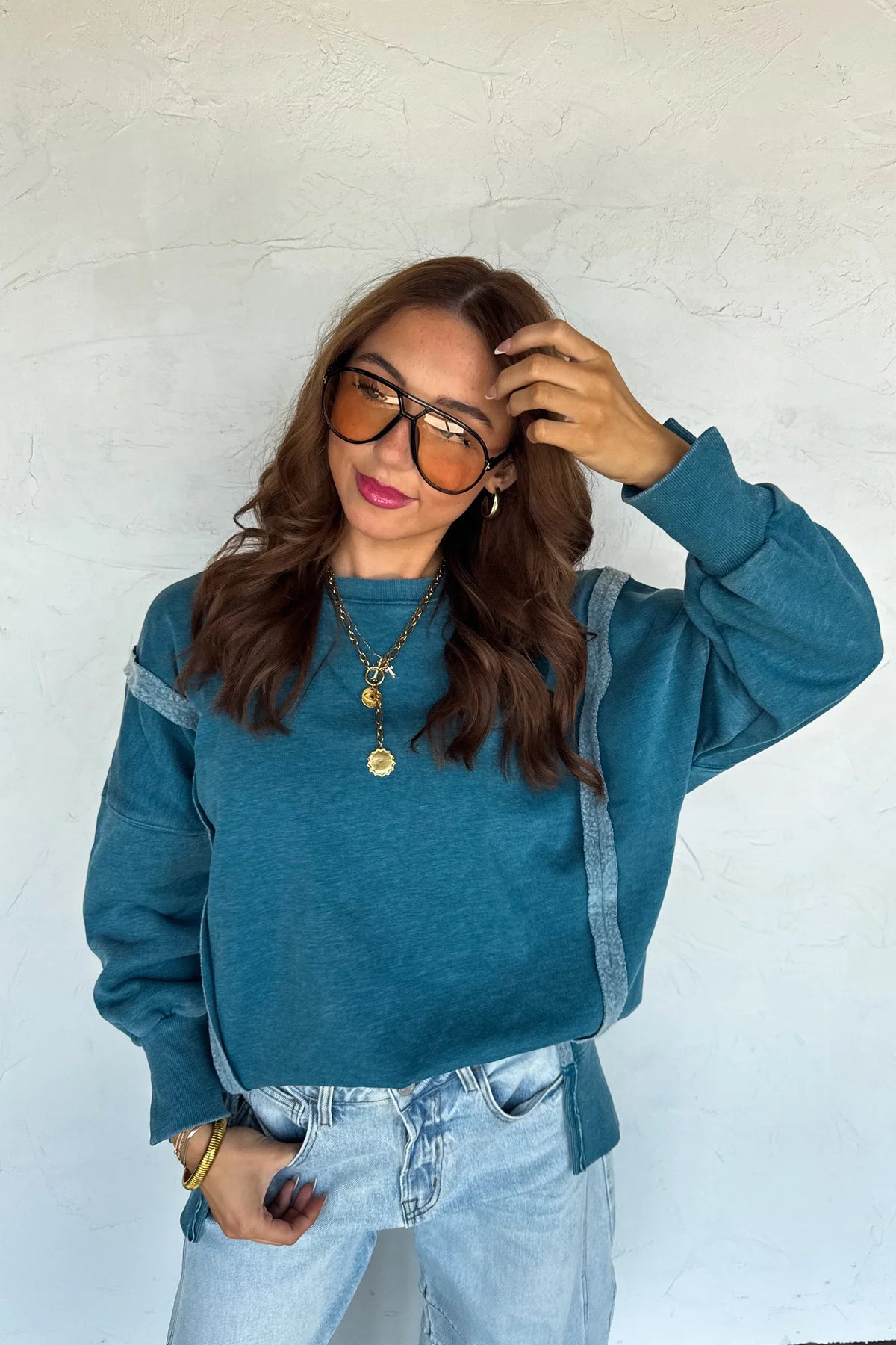 Fall Colors Classic Crew Pullover
