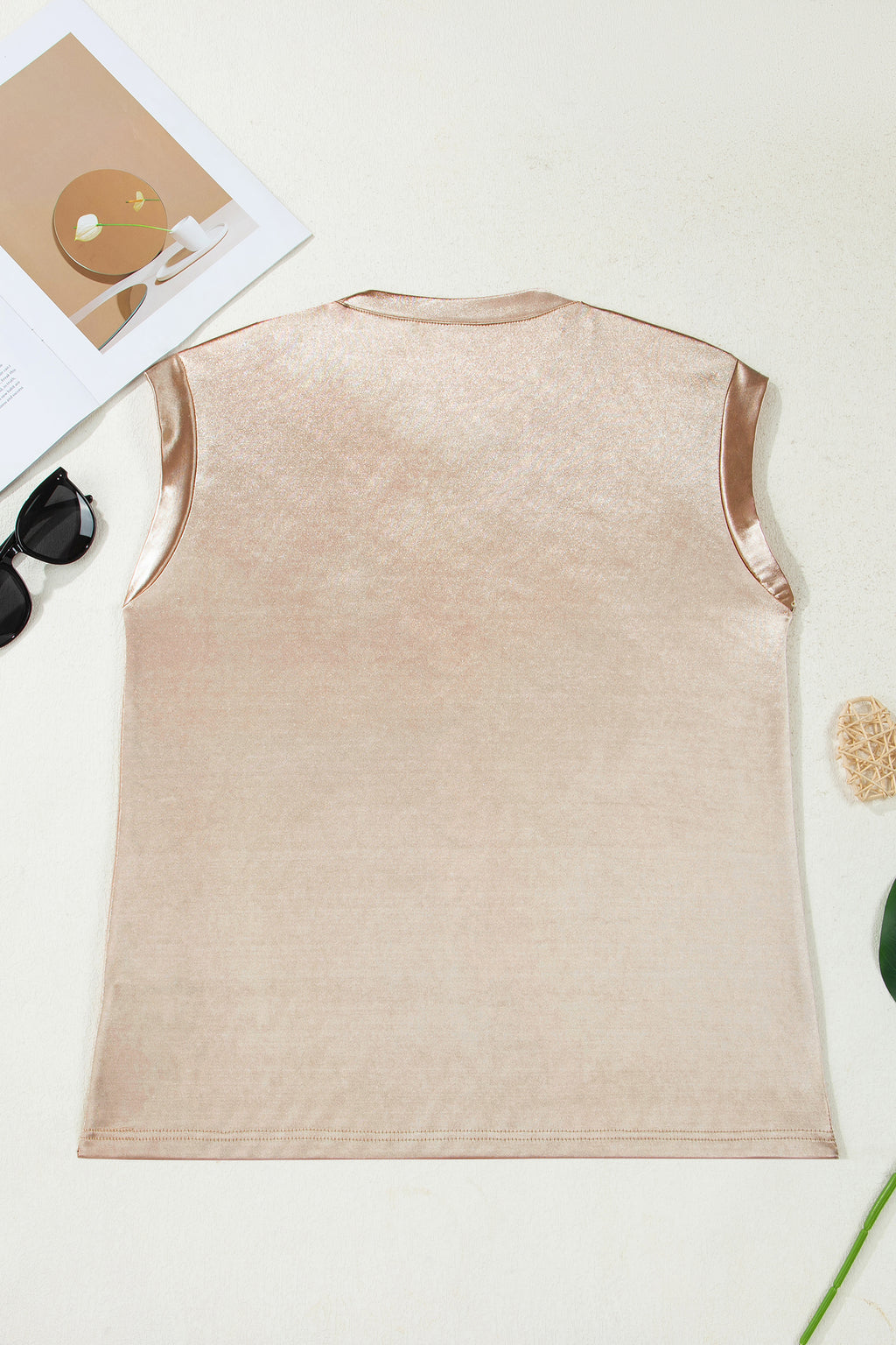 Glow Getter Metallic Top