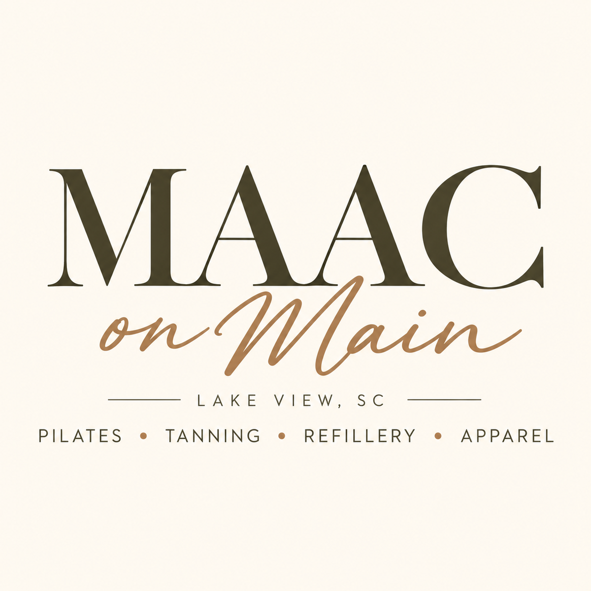 MAAC on Main - Move • Glow • Refill • Shop