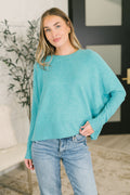 Never a Second Guess Brushed Dolman Sleeve Top