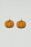 Pumpkin Prowl Earrings in Orange