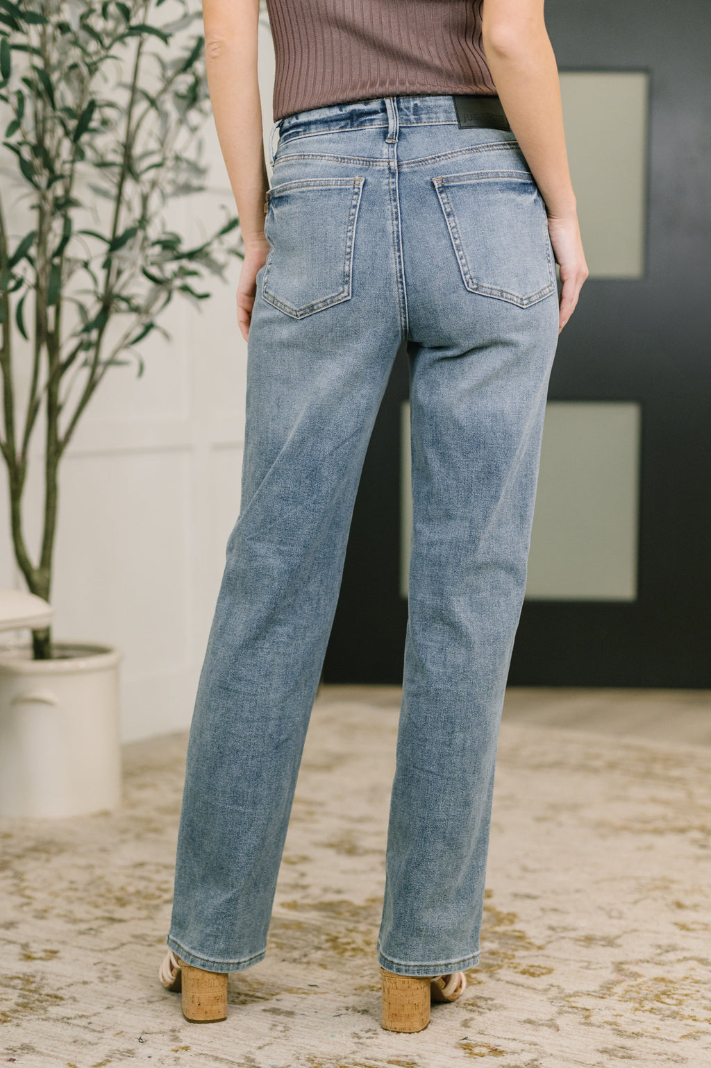 Sabrina High Waist TC Slim Straight