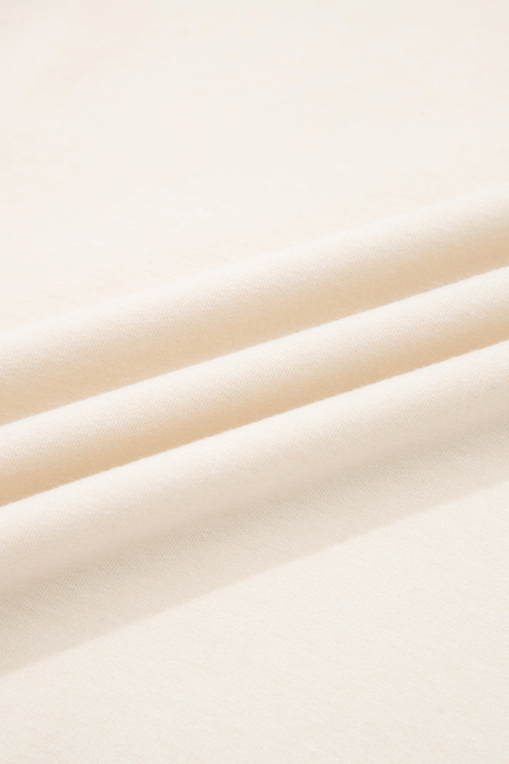 Apricot Camo Print Patchwork Sleeve Raw Hem Plus Size Sweatshirt