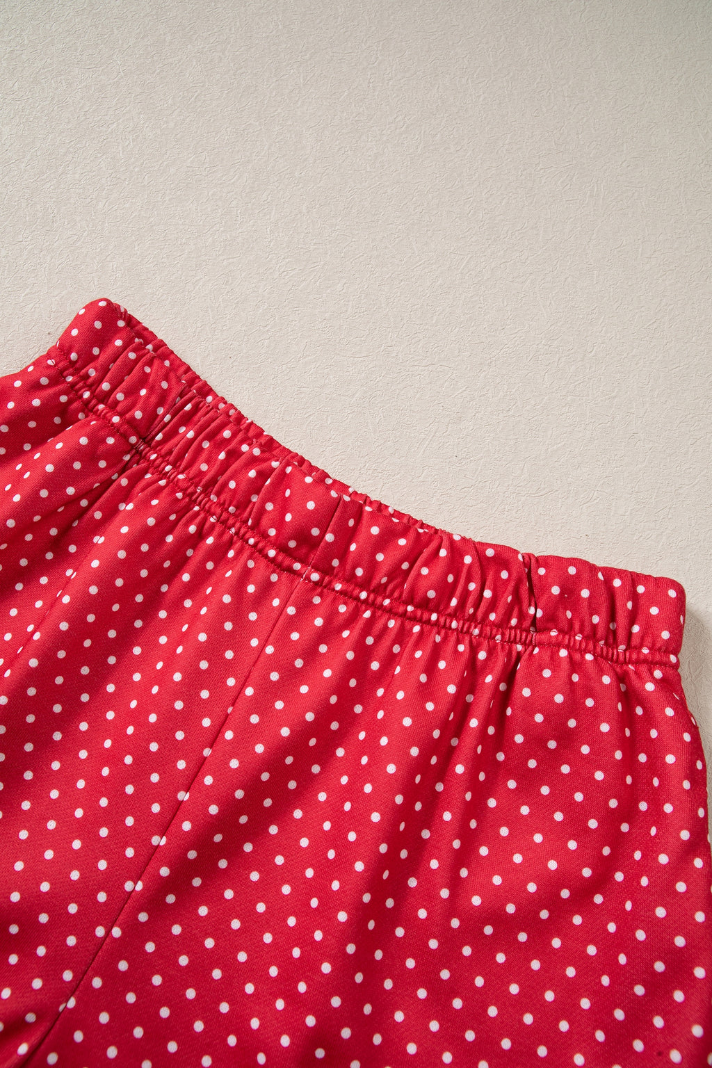 MERRY Graphic Sweatshirt and Plaid Shorts Set