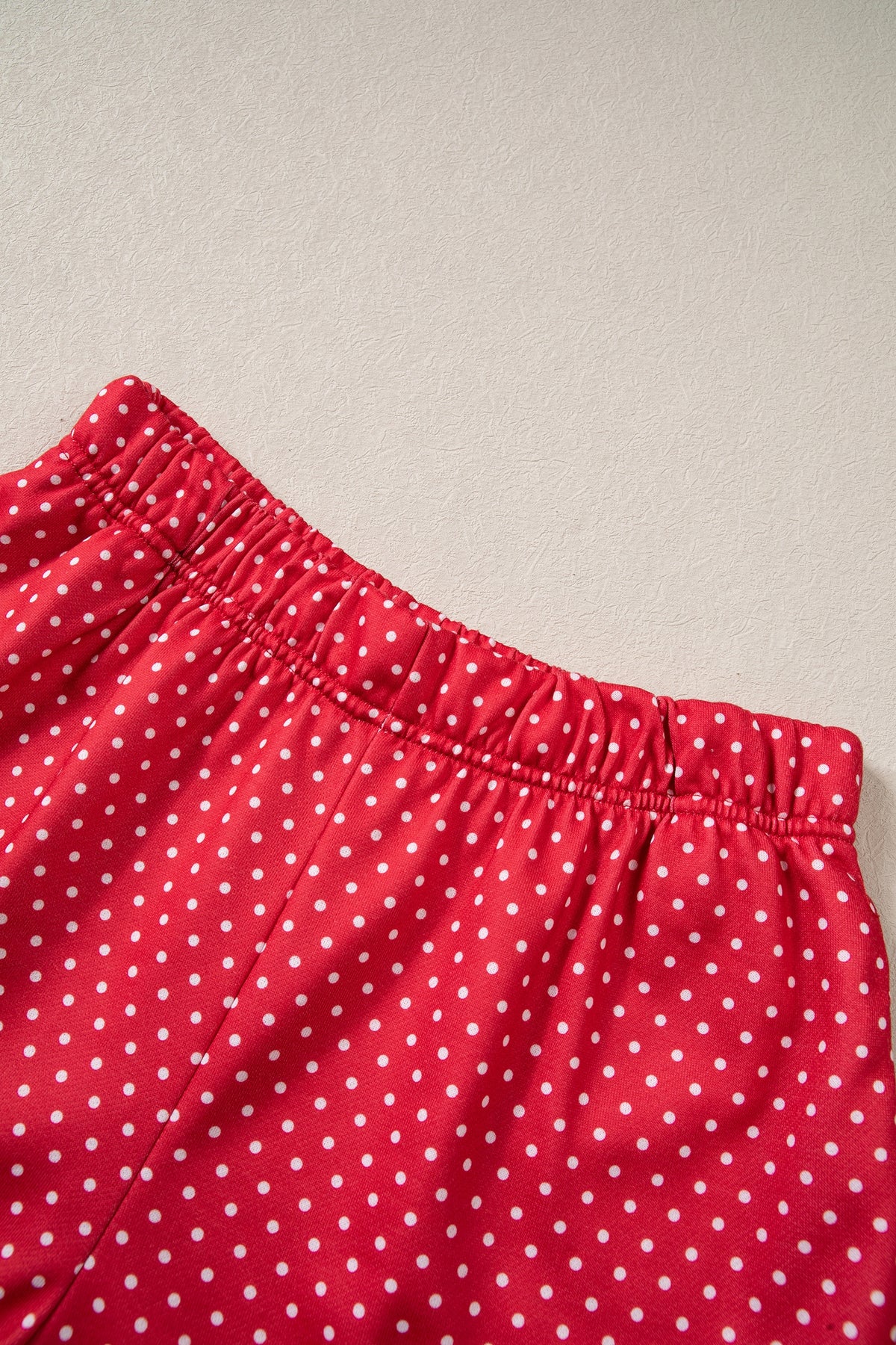 MERRY Graphic Sweatshirt and Plaid Shorts Set