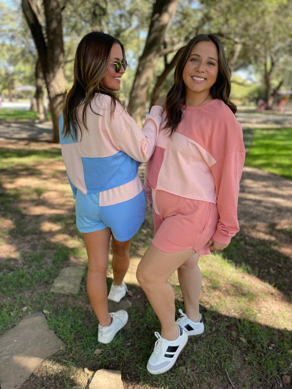 Cozy Up Colorblock Set in Two Colors