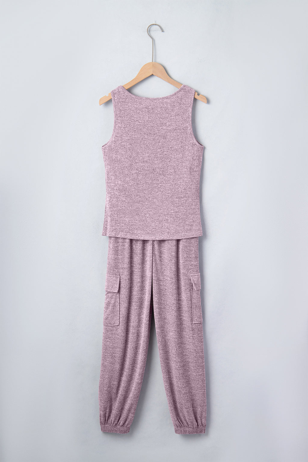 Orchid Bouquet Casual Tank Top Drawstring Jogger Pants 2pcs Outfit