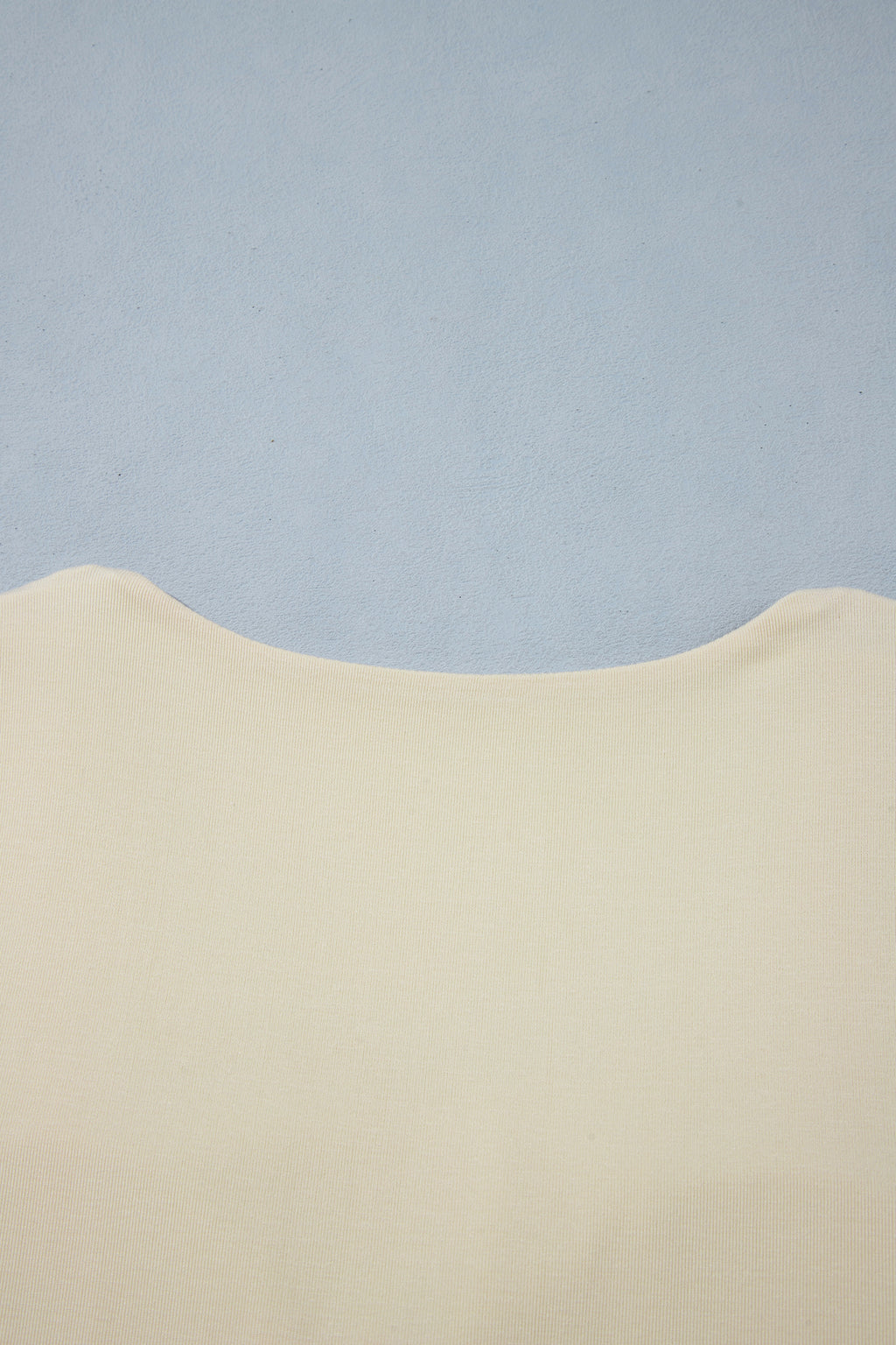 Slim-Fit V-Neck Long-Sleeve Top with Built-In Bra