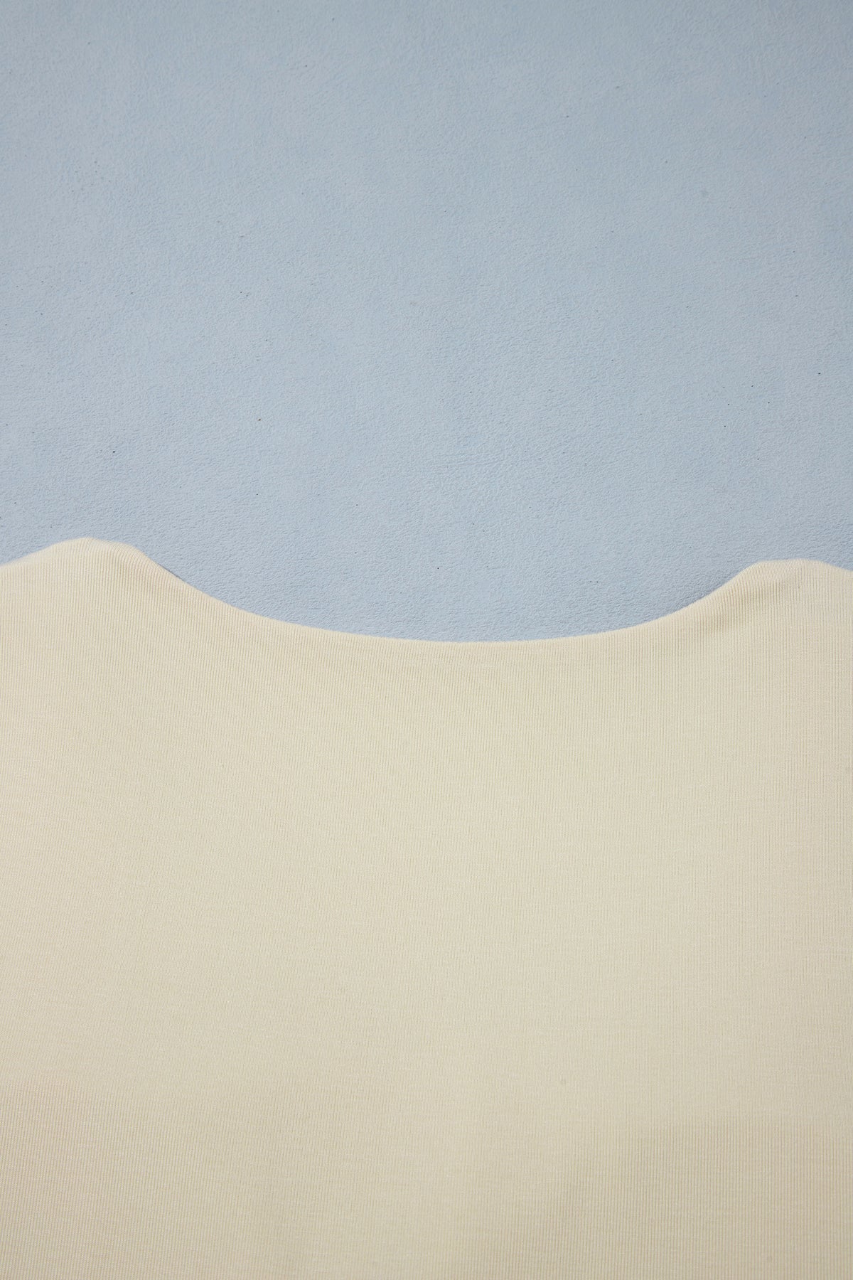 Slim-Fit V-Neck Long-Sleeve Top with Built-In Bra