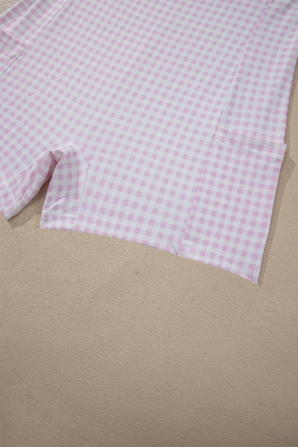 Sweet Summertime Gingham Layered Mini Dress