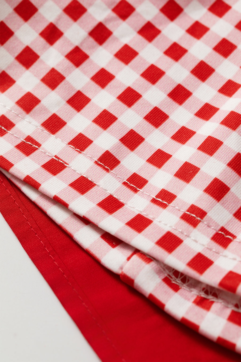 Sweet Summertime Gingham Layered Mini Dress